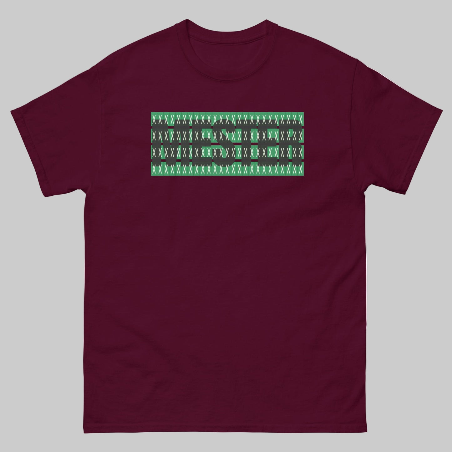 TrapCrackshots MESTER T-shirt for clay shooters who achieved 100/100 or chaising it. Premium cotton tee celebrating perfection, focus, and the true master feeling.