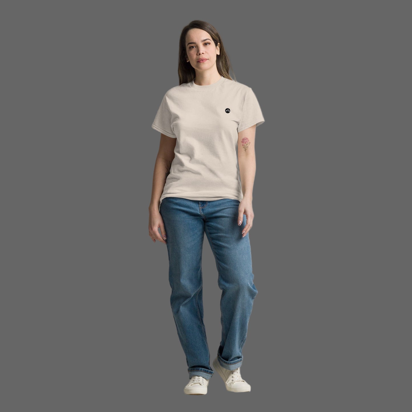 TC Pidgeon Clayshooting Tee Natural Front